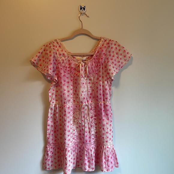 NWT LoveShackFancy Niall Dress in Divine Pink size P - Picture 3 of 6